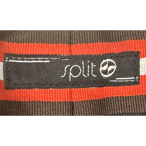 SPLIT Womens Short Skirt Straight Front A-Line Zip Up Cotton Pockets Black 11 - Picture 7 of 11